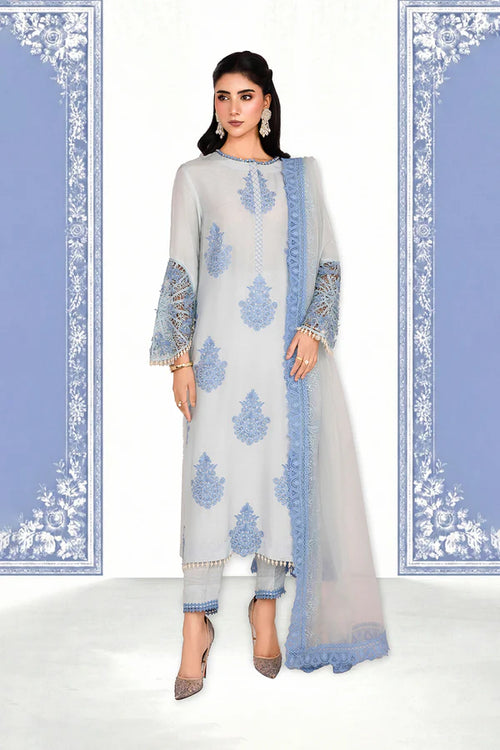 2PC Rawsilk & Organza EID FESTIVE
