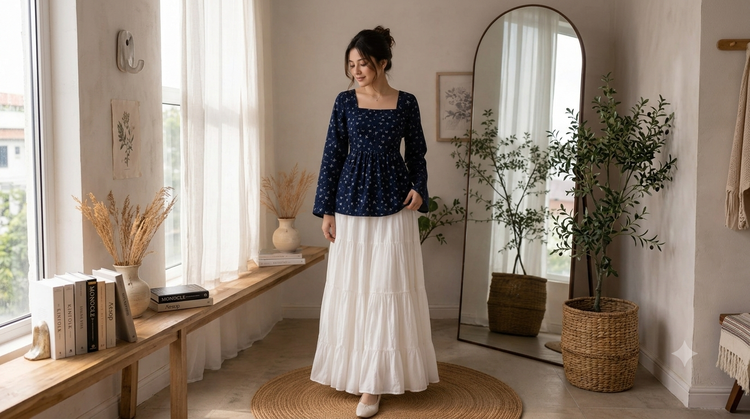 Midnight Bloom Co-Ord Set